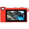 Elprico Mini Telecamera Portachiavi, Registrazione Video 2K, Foto 12MP | Videocamera Digitale Vintage con Zoom 25x, Videocamera con Luce LED di Riempimento per Viaggi, Principianti, Adolescenti e