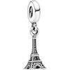 Feitery Santa Charms Compatible with Pandora Braccialetti Giorno di Natale Bead Charm da donna