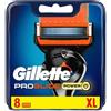 Gillette Fusion Proglide Power Lame per Rasoio da Uomo, 8 lame