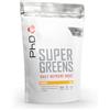 PhD Super Greens Powder, Mango, 300 g | Miscela Greens, 18 Frutti e Verdure, Bevanda Greens Quotidiana Ricca di Fibre e Povera di Zuccheri