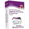 CGP Books Functional Skills English Revision Question Cards: (Copertina rigida)