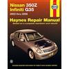 Nissan 350Z & Infiniti G35 (2003-2008) Haynes Repair Manual (USA) (Tascabile)