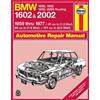 BMW 1500, 1502, 1600, 1602, 2000 & 2002 (59 - 77) Haynes Repair Manu (Tascabile)