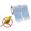 Rupeca Pacchetto 2 80m x 4,8 Uccello Nastro Repellente - Scaccia Piccioni - Antiuccelli Dissuasore Riflettente Nastri - Effaroucheur Pigeons (2)