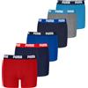 PUMA Boxer per ragazzi PUMA (confezione da 6), Abbigliamento, Rosso, 8