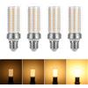 I-SHUNFA Lampade LED E27 a Pannocchia Dimmabili, Luce Calda 2700K 12W 1300LM | (Confezione da 4)