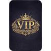 OnlyWow© Tappeto Doccia Accessori Bagno Bathmat Tappeti Bathroom Mat | 50x80 cm - Rettangolare - Antiscivolo Moderni Memory Foam Lavabile VIP - Corona - Oro