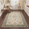 GENIMO Tappeto Cottage Fiori Petali Soggiorno, Lavabile, 120x170 cm | Tappeto Cottage, Lavabile in Lavatrice, Pelo Corto, Cucina, Camera da Letto, Entrata, Scendiletto, Ufficio