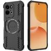 ESHUYI Cover per Xiaomi Redmi 17 (4G/5G) Compatibile con Magnetica | Custodia Antiurto Grado Militare con Angoli Airbag, Dissipazione Calore, Ibrida TPU+PC, Nero