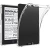 MGUEIAO Cover per XTEINK X4 Pro | Sottile TPU Morbido Case, Protettiva Antiurto Airbag Custodia, Antigraffio - Transparent
