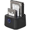Advance BX-3003U32 - Stazione USB 3.0 per 2 hard disk SATA 2.5 e/o 3.5 con funzione clonazione