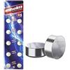 Wilhelm 10 batterie alcaline a bottone AG13 da 1,5 V (LR44, LR1154, 303)