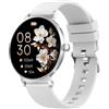 taopodo Orologio intelligente da donna da 1,27 '' AMOLED Touchsreen IP68 impermeabile