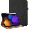 Vakarey Custodia per Xiaomi Pad 7/Pad 7 Pro & Pad 8/Pad 8 Pro 11.2 Pollici,Cover Tablet con Portapenne,Protezione Antiurto con Auto Sveglia/Sonno,Nero