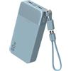 JUOVI 90W Power Bank 20000mAh con Cavo USB-C Staccabile | Power Bank Ricarica Rapida Caricatore Portatile per Laptop Dell XPS iPhone 17/16/15 Series Samsung S26 e Altro