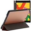 ebestStar - Cover per iPad 10.2 (2019, 2020, 2021) Apple, Custodia Protezione Flip Magnetica, Slim Case Sottile Pelle PU, Rosa Dorato