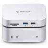 ORICO Mac Mini M4 4TB Storage & Docking Station, SSD esterno 5Gbps (460MB/s), USB A* 4, USB-C, SD/TF 3.0, Audio 3.5mm, Cavo * 2 - M4SE