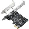 YBBOTT Scheda Controller SATA,2 Porte SATA III 6Gbps Schede di Espansione,per slot PCI-Express 1x 4x 8x 16x,Supporto Windows,Ubuntu,Vista System.