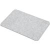 YELARXI Base modellante in feltro, organizer per borse e borsette, ad arco, per borsette, borse da donna, Grigio chiaro, 14 x 9 Inch, moderno