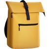 GLAMEXX24 Zaino da uomo e donna, rolltop per computer portatile, 15,6 pollici, impermeabile, zaino per la scuola, per il tempo libero, per scuola, business, ciclismo, sport, viaggi, giallo.