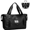 lmytdo Weekend Bag for Women Overnight & Carry On Holdall Travel Bag - Waterproof Weekender Tote Expandable for Vacation, Gym, Sports, Shopping (36L Pink)