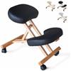 Produce Shop Sedia ergonomica posturale Sgabello Svedese Legno Ufficio Balancewood - Nero