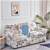 AQIGR Copridivano 2/3/1 Posti Con Braccioli Stretch, Cuscino Separati Elastico, Decorazione del Soggiorno (Color: #9, Size: 3 Seater)