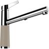 SCHOCK Rubinetto da cucina SC-510 Twilight - Rubinetto marrone ad alta pressione con doccetta estraibile e connettori standard