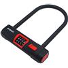 Amtech T1875 D - Lucchetto a combinazione, colore: Nero e Rosso