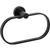 Croydex QM541521 Anello portasciugamani nero, taglia unica