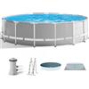 Intex Prisma Frame 26726NP - Ø457x122 cm - Piscina Rotonda