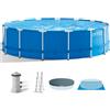 Intex Metal Frame 28242NP - Ø457x122 cm - Piscina Rotonda