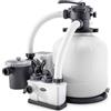 Intex Pompa filtro a sabbia con sistema ECO Intex 26680 - Portata d'acqua 10.000 l/h - 520 W