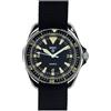 MWC 1985 Pattern Quarzo Acciaio Datario Nero Zaffiro Ceramica Orologio Uomo