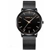 CRRJU FIZILI Orologio Uomo da Polso Ultra Sottile Minimalista per Impermeabile Analogici Quarzo Orologio da polso