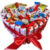 Donda's House® Cestino Kinder. Torta Kinder. Box Kinde. HAPPY HIPPO. Ovetti Kinde. Ideale come regalo. Cestino di Cioccolatini. Contiene 50 pezzi. Cioccolatini da regalare.