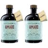 Generico 2 Amaro alle Erbe Alpine Dente di Leone La Valdôtaine - 2 Bottiglie da 1 Lt -