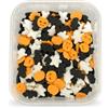 DFPRIME Mix Halloween 60g - Zuccherini Decorativi per Dolci Halloween - Zucche, Fantasmini e Pipistrelli - Decorazioni Zucchero Halloween per Torte, Cupcake e Biscotti - Sprinkles per Dolci