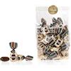 Venchi - Astuccio Nougatine - Cioccolatini con Nocciole Piemonte I.G.P. rivestite di puro Cioccolato Fondente, 250g - Senza Glutine