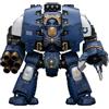JOYTOY Warhammer 40k Ultramarines, Ultramarines Leviathan Dreadnought con lancia ciclonica Melta e artigli d'assedio 1/18 Action Figure Collezionare Modelli, Dedicato a te che ami collezionare