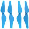 Generic 4pcs pale dell'elica, eliche a sgancio rapido del drone per DJI TELLO parti di aeromobili (Blu)