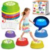 TERRAMUS Pietre di bilanciamento per bambini, pietre impilabili antiscivolo, giocattoli sensoriali dai 2 3 4 anni, giochi all'aperto per bambini