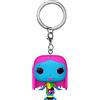 Funko Pop! Keychain: Disney The Nightmare Before Christmas - Blacklight - Sally - Disney: The Nightmare Before Christmas - Mini Figura in Vinile da Collezione Novità Portachiavi - Idea Regalo