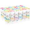 Bubble World Bolle di Sapone Party Set 24 Pezzi Shrink da 60ml. Regalini Fine Festa Compleanno Bambini Gadget Invitati. Liquido con Gioco Labirinto sul Tappo. Gadget compleanno Made in Italy