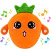 Dongcill Peluche musicale interattivo (Carota) | Peluche a Forma di Carota con Sensore Tattile,Giocattolo Musicale In Peluche,per l'Educazione Della Prima Infanzia, Regalo