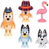 Bluey S15 Figure 4Pk Sleepover