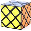 Yealvin, cubo magico a 8 assi con 6 sfaccettature, nero e sfumato, puzzle a cubi di cervello lisci