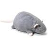 HADAVAKA Rat Plush, Soft Stuffed Animal With Ultra-Soft Cozy Fabric, Large Size Fluffy, Realistic Cute Rats Pillow, Bed Sofa And Warm Home Room Decor (Grey,Total length 55cm)