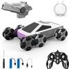 ZQIN Auto telecomandata, 1:16, radiocomandata a partire da 3, 4, 5, 6, 8, 10 anni, 2,4 GHz, 8 WD Stunt e controllo manuale, Monster truck, auto RC con telecomando con luci a LED e pistola ad acqua (6