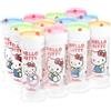 Bubble World Bolle di Sapone Hello Kitty Set 12 Pezzi Shrink da 60ml. Regalini Fine Festa Compleanno Bambini Gadget Invitati. Liquido con Gioco Labirinto sul Tappo. Gadget compleanno Made in Italy